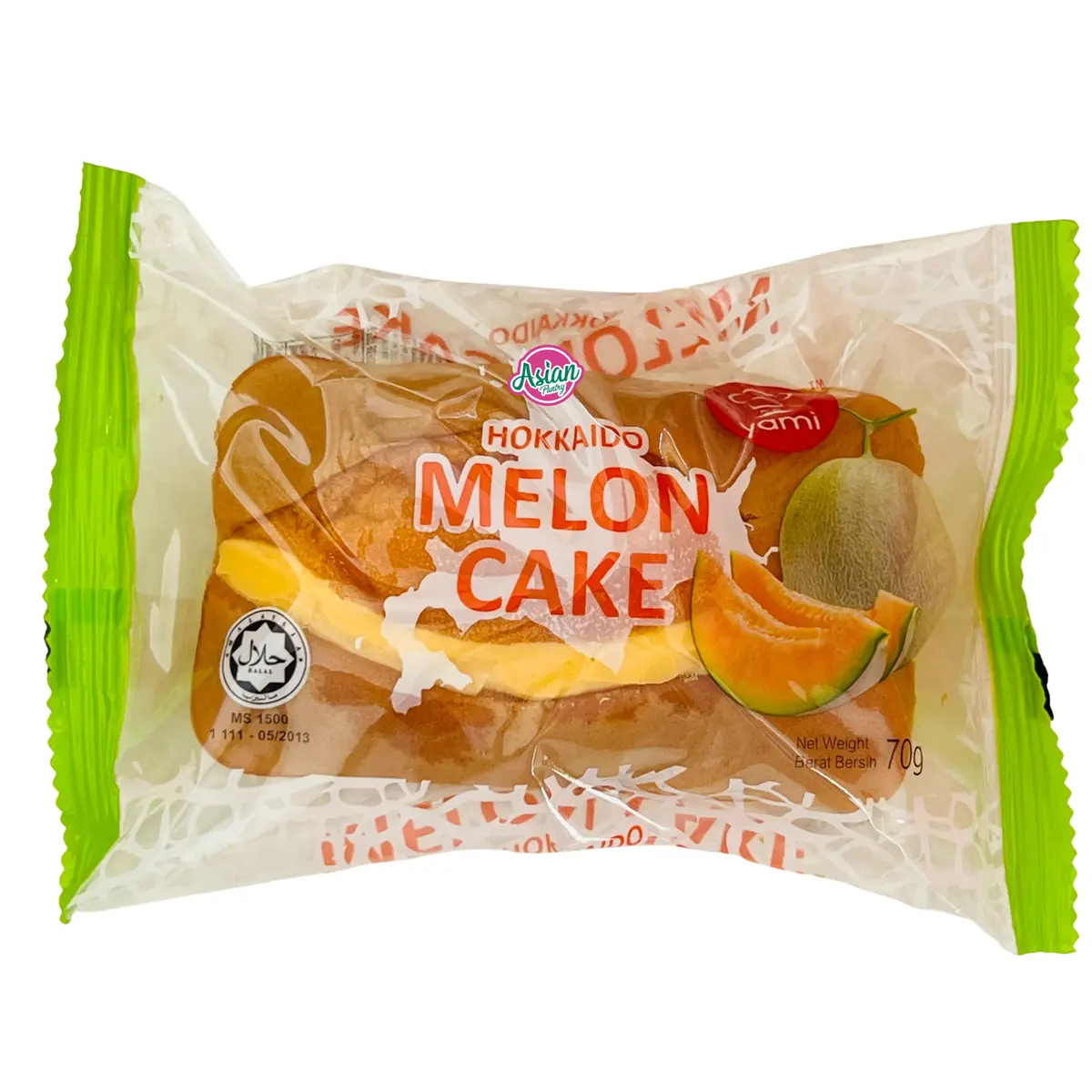 Yami Hokkaido Melon Cake 70G 1