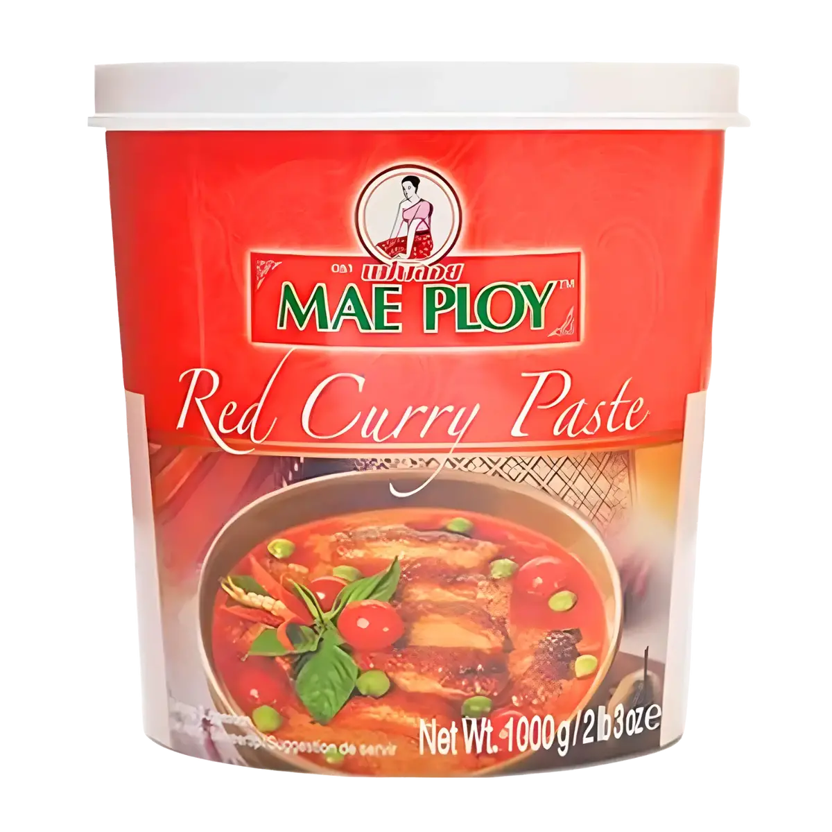 Mae Ploy Red Curry Paste 1Kg 1
