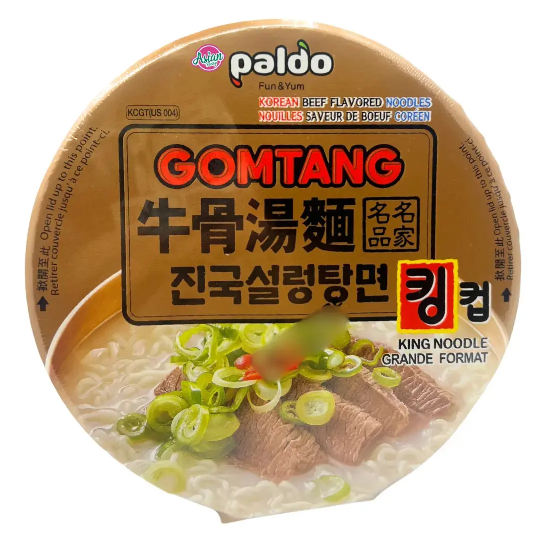 Paldo Gomtang (Korean Beef Flavoured) Bowl Noodle 105G 1