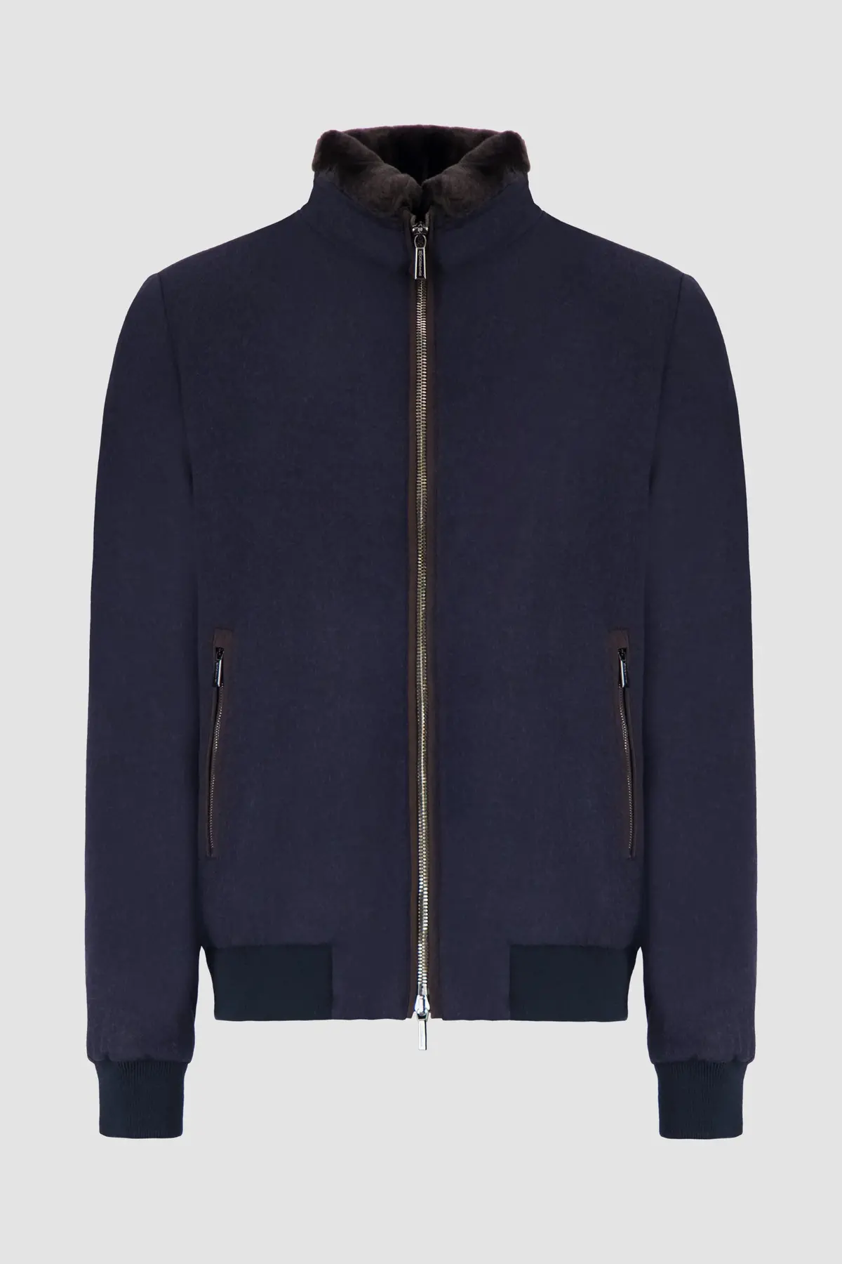 Moorer Blue Grey Bellati-Ls9 Jacket 1