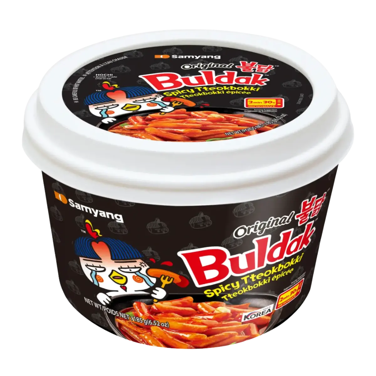 Samyang Buldak Hot Chicken Flavour Tteokbokki Bowl 185G 1