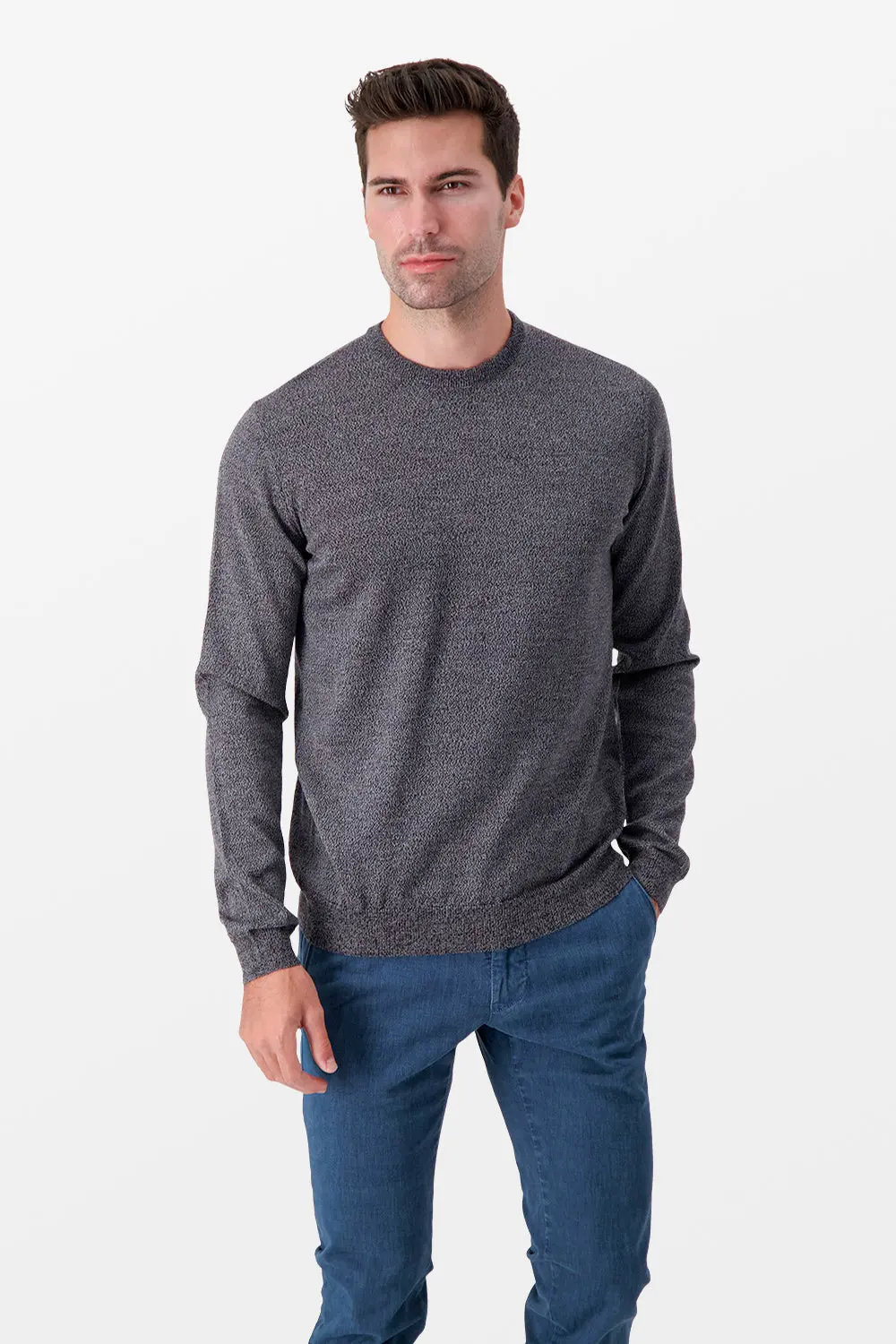 Zanone Grey Giro Z-Man Sweater 1
