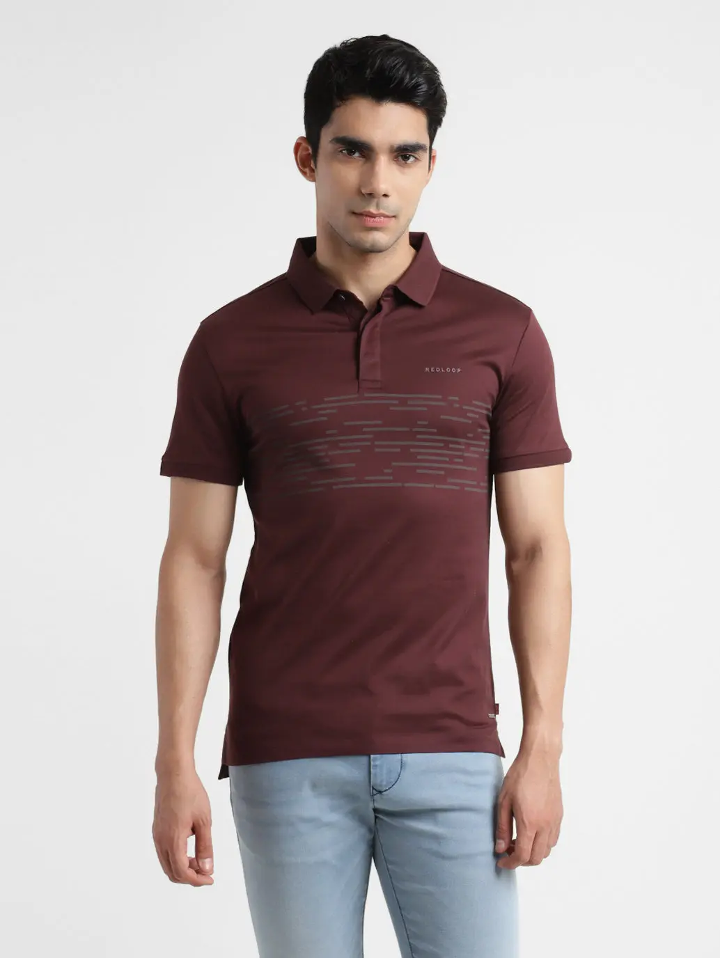 Men's Printed Polo T-Shirt 1