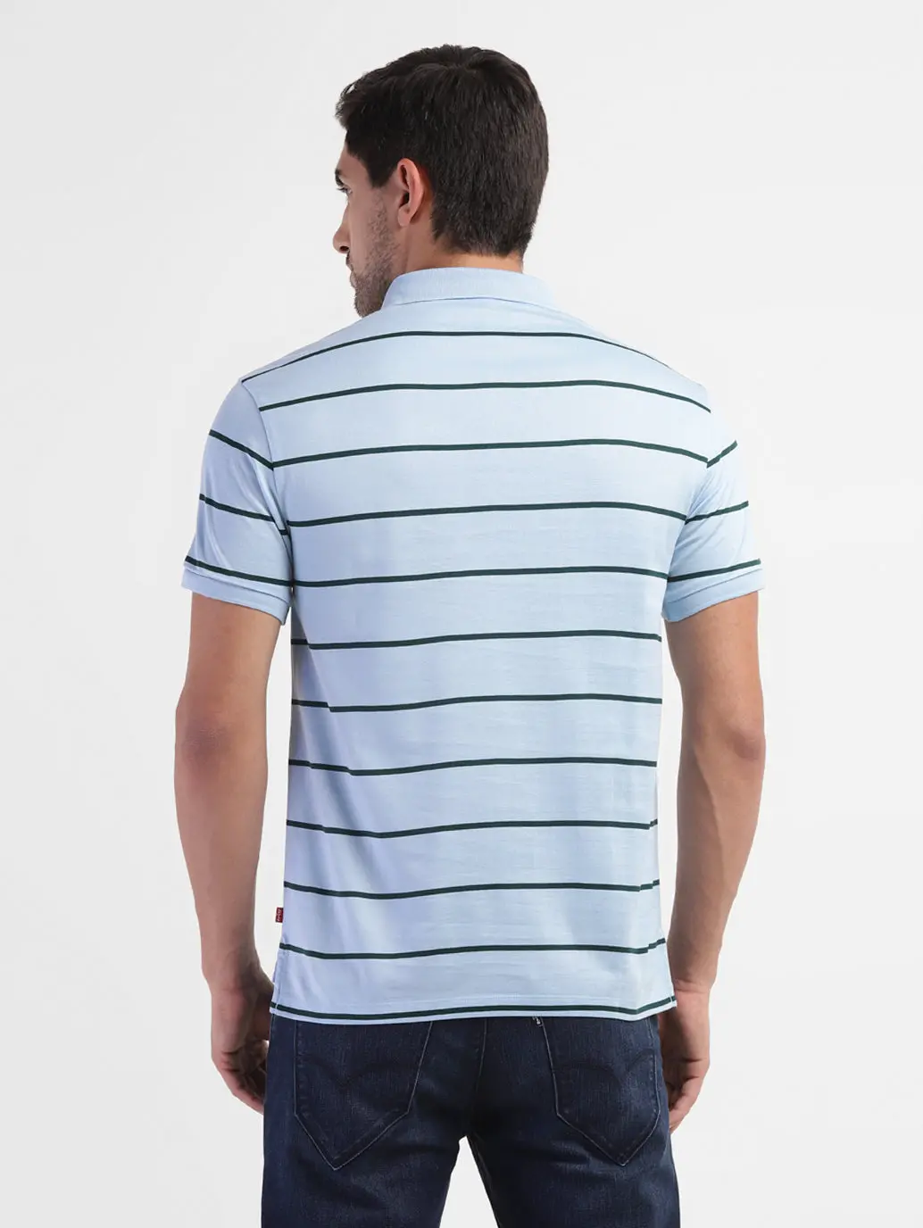 Men's Striped Polo T-Shirt 3