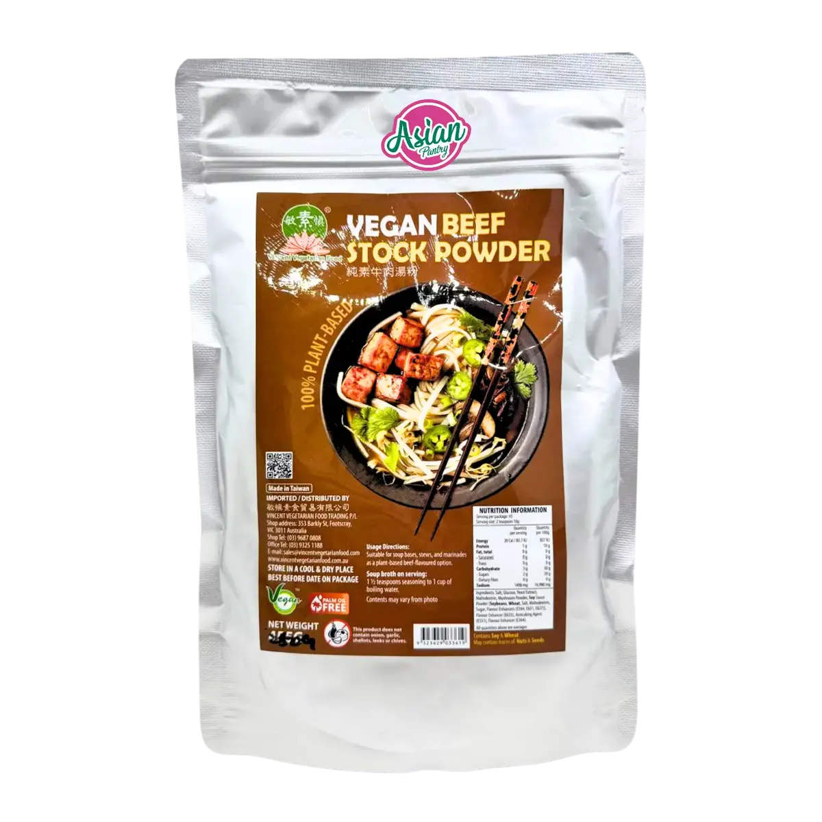 Veggie Bites Beef Stock Powder 250G 1