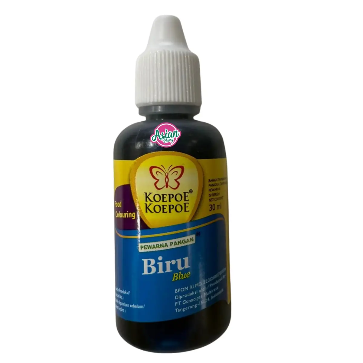 Koepoe Koepoe Food Colouring - Blue/Biru 30Ml 1