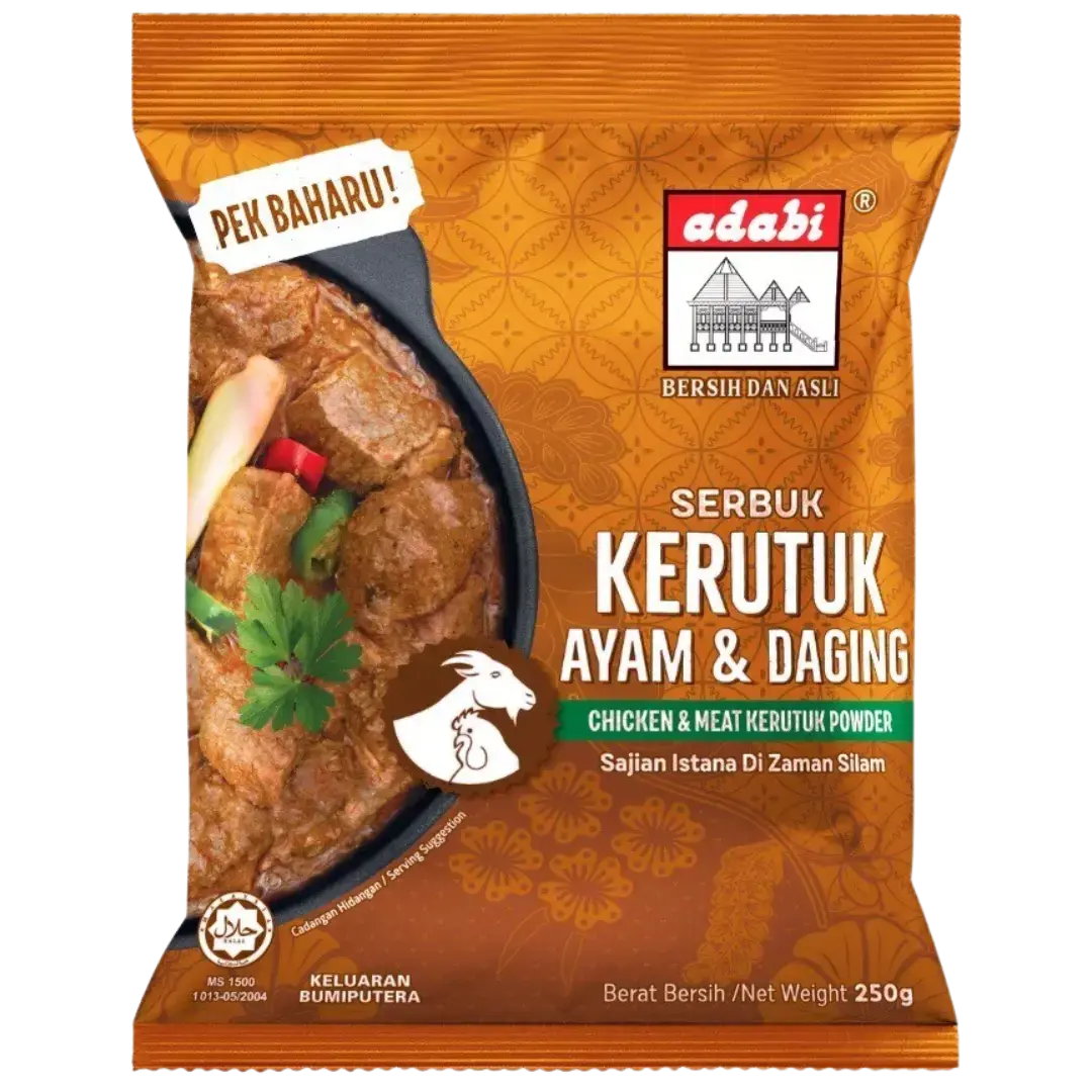 Adabi Chicken & Meat Kerutuk Powder  250G 1