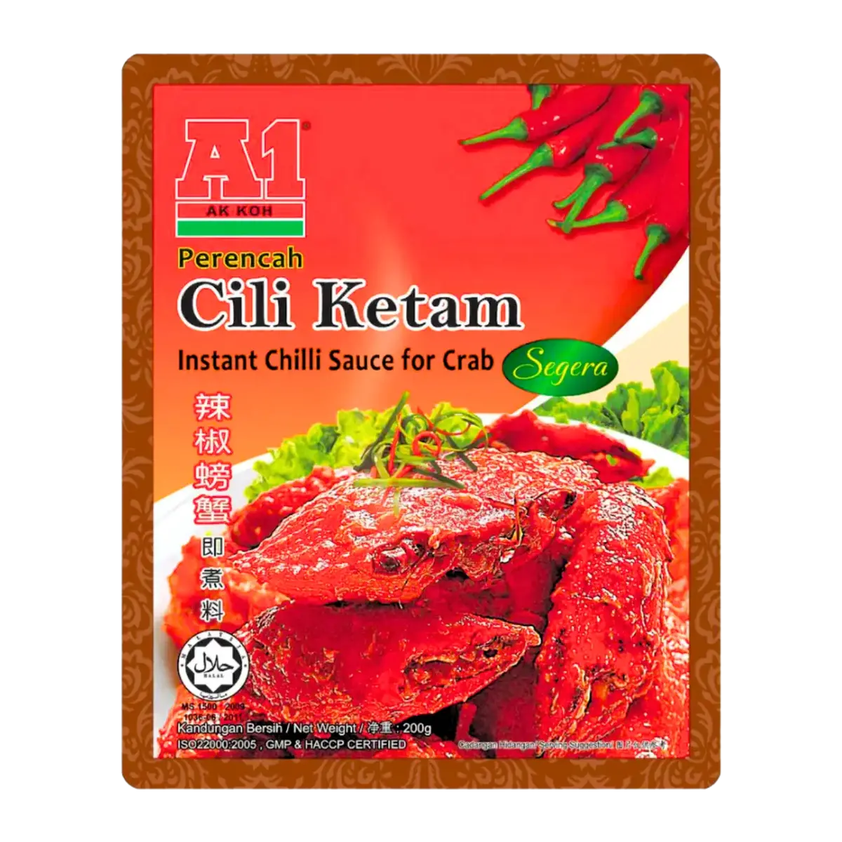 Action One Instant Chilli Sauce For Crab 200G 1
