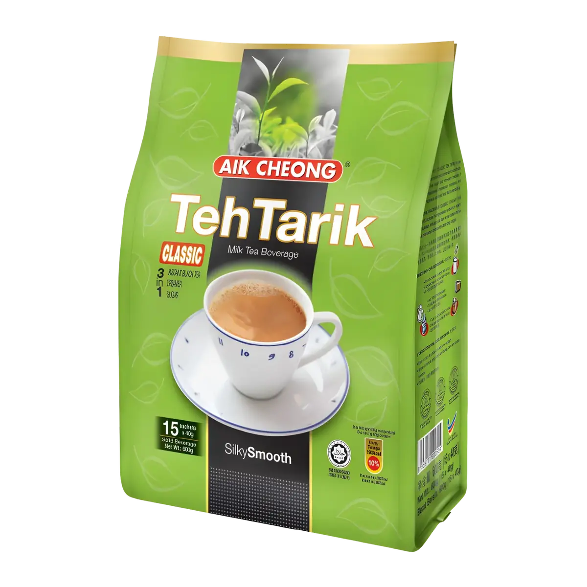 Aik Cheong Teh Tarik Classic 3 In 1 Milk Tea 480G 1