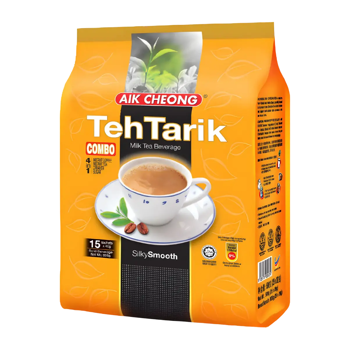 Aik Cheong Teh Tarik Combo 4 In 1 Milk Tea 15 Sachets 480G 1