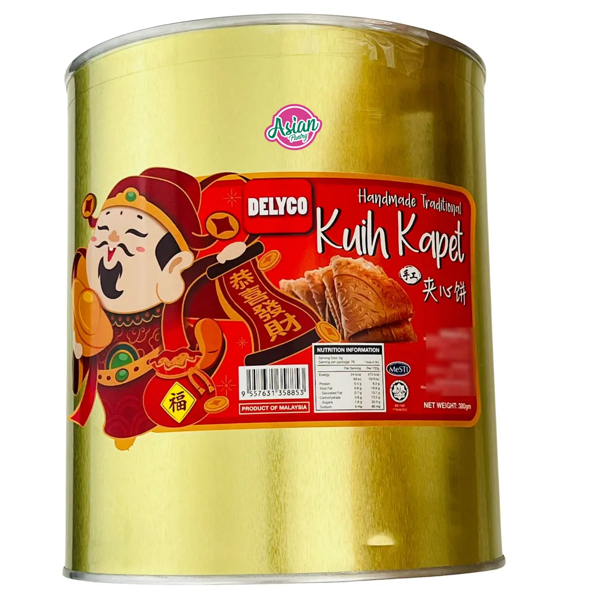 Delyco Kuih Kapet (Handmade Traditional) 380G 1