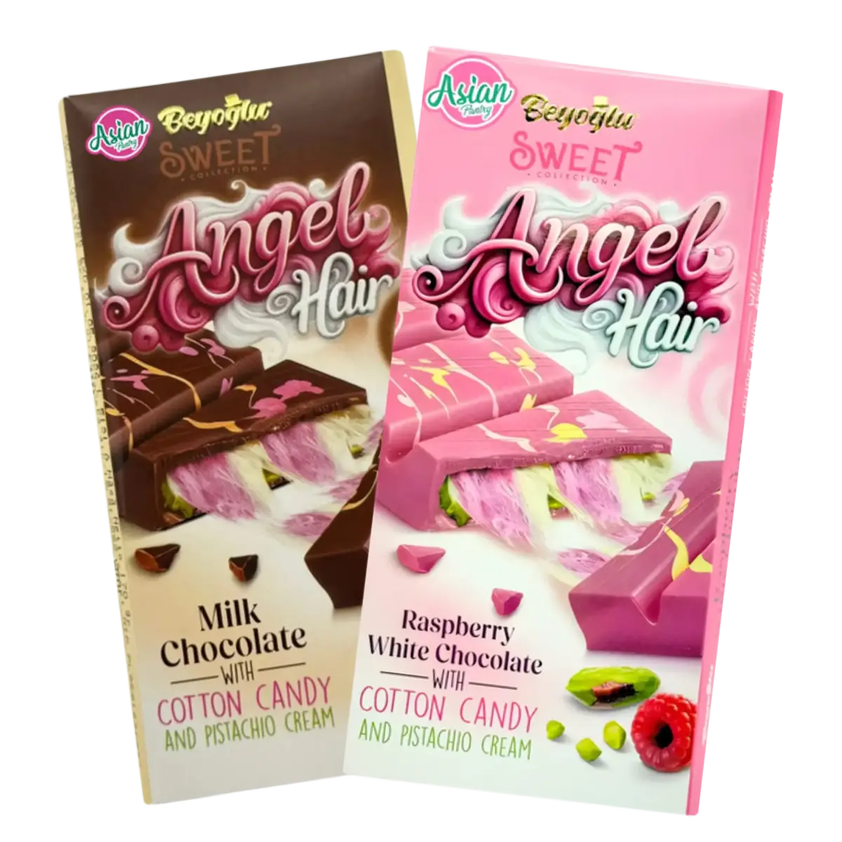 Black Pink Angel Hair Dubai Chocolate 1