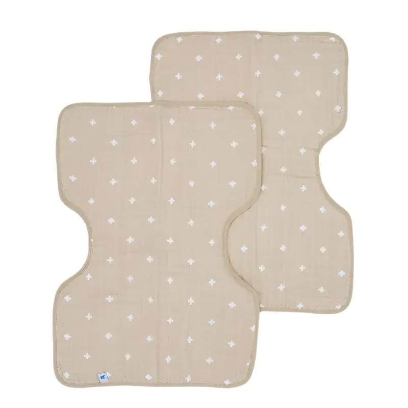 Cotton Muslin Burp Cloth - 2 - Pack 4