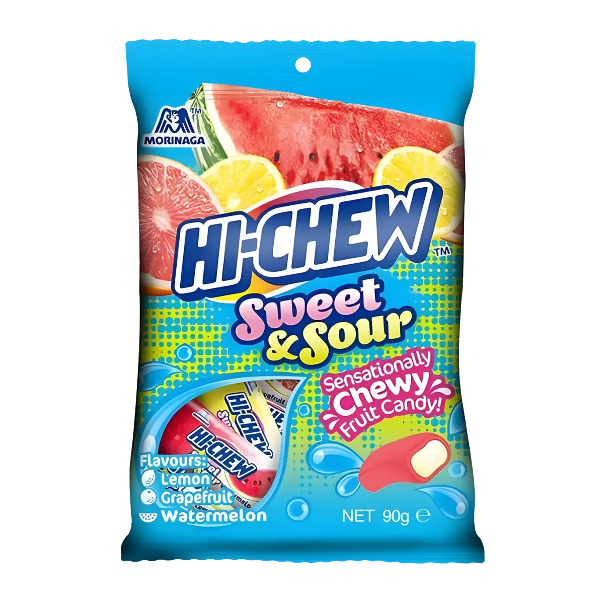 Morinaga Hi-Chew Sweet & Sour Mix (Bag) 90G 1