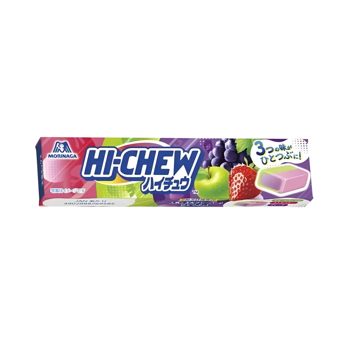 Uha Hi-Chew Soft Candy Classic Fruit Mix 55.2G 1