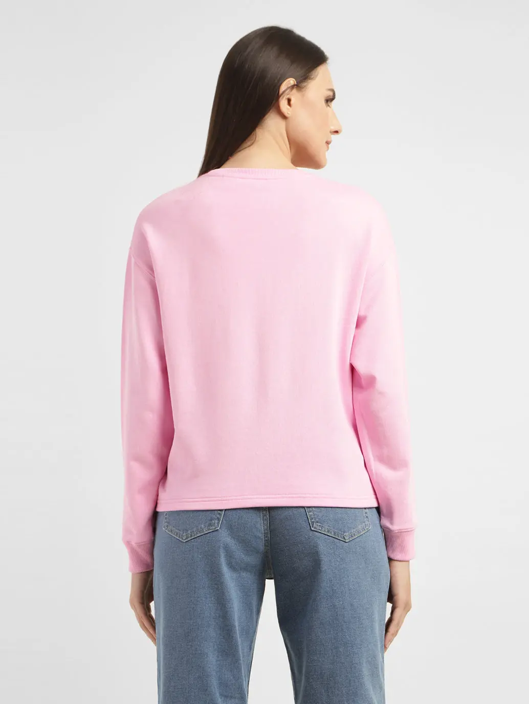 Women's Brand Logo Crew Neck Sweatshirt 3