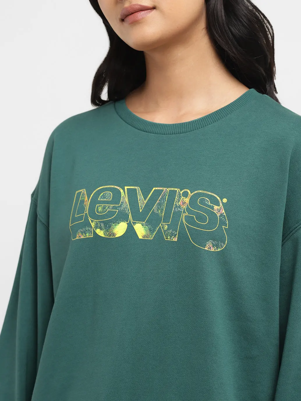 Womens Printed Crew Neck T-Shirt 4