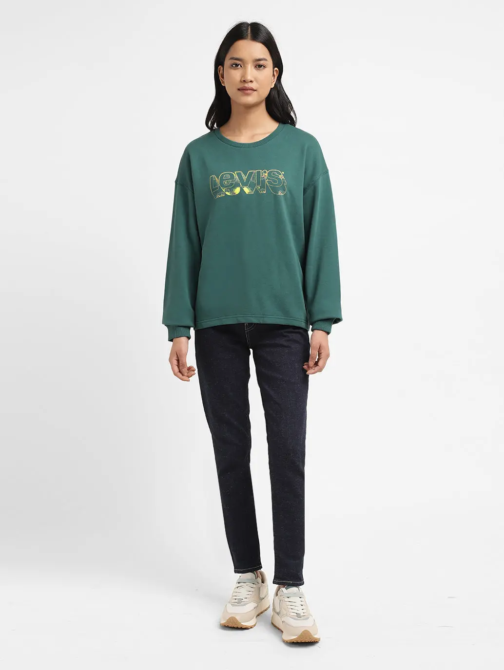 Womens Printed Crew Neck T-Shirt 5