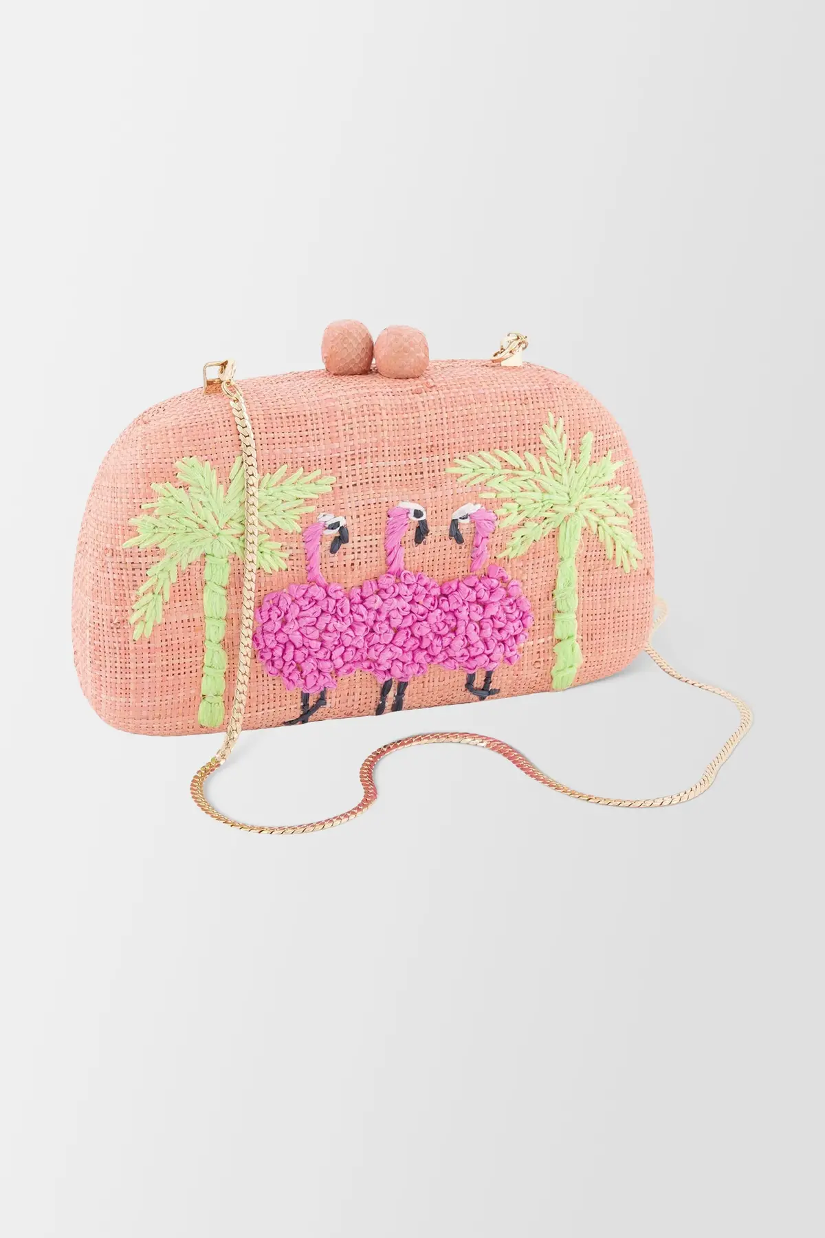Serpui Peach Mia Flamingo Bag 1