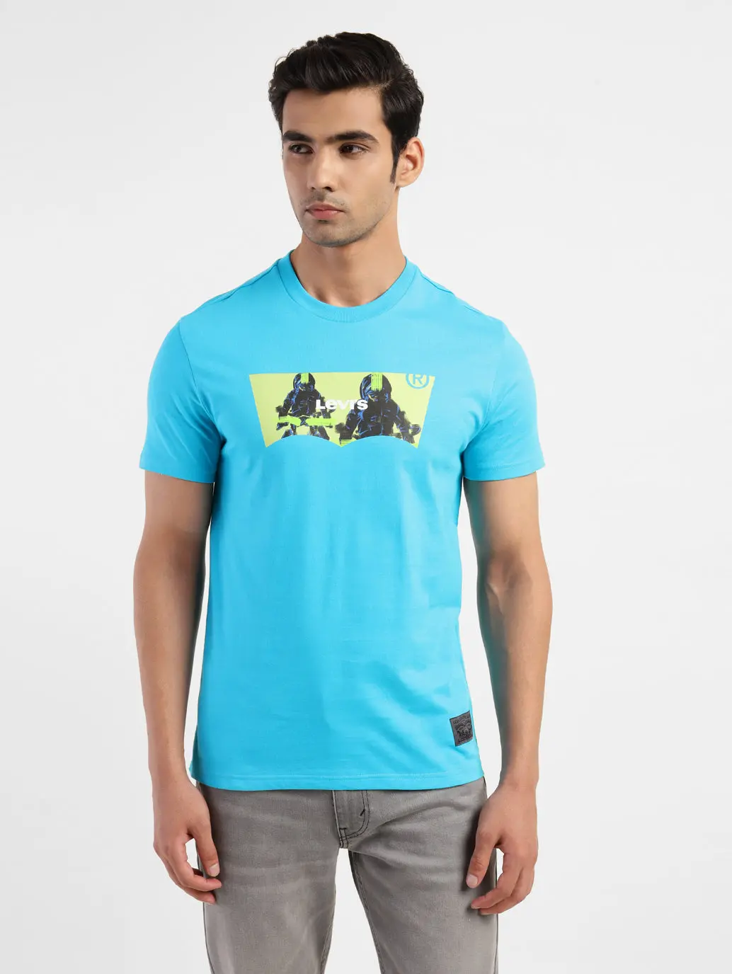 Men's Graphic Print Slim Fit T-Shirt 1