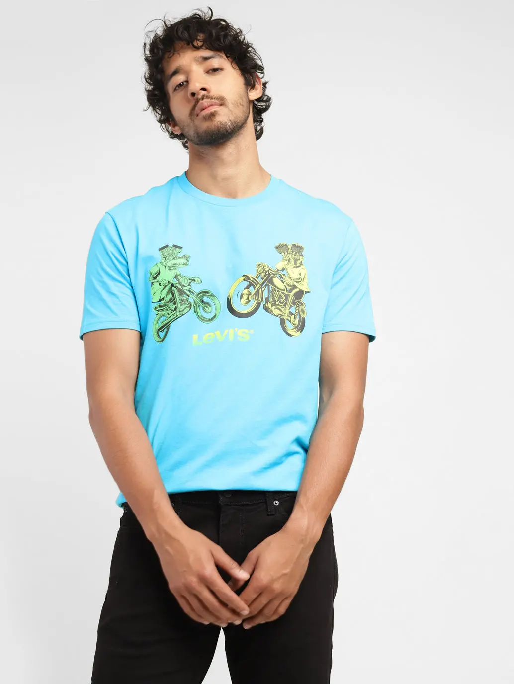 Men's Graphic Print Slim Fit T-Shirt 1