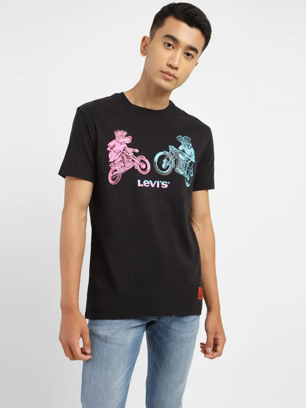 Men's Graphic Print Slim Fit T-Shirt 1