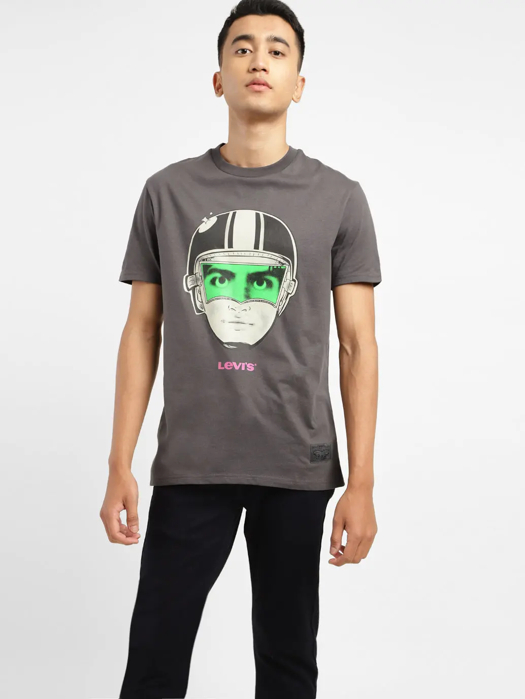 Men's Graphic Print Slim Fit T-Shirt 1