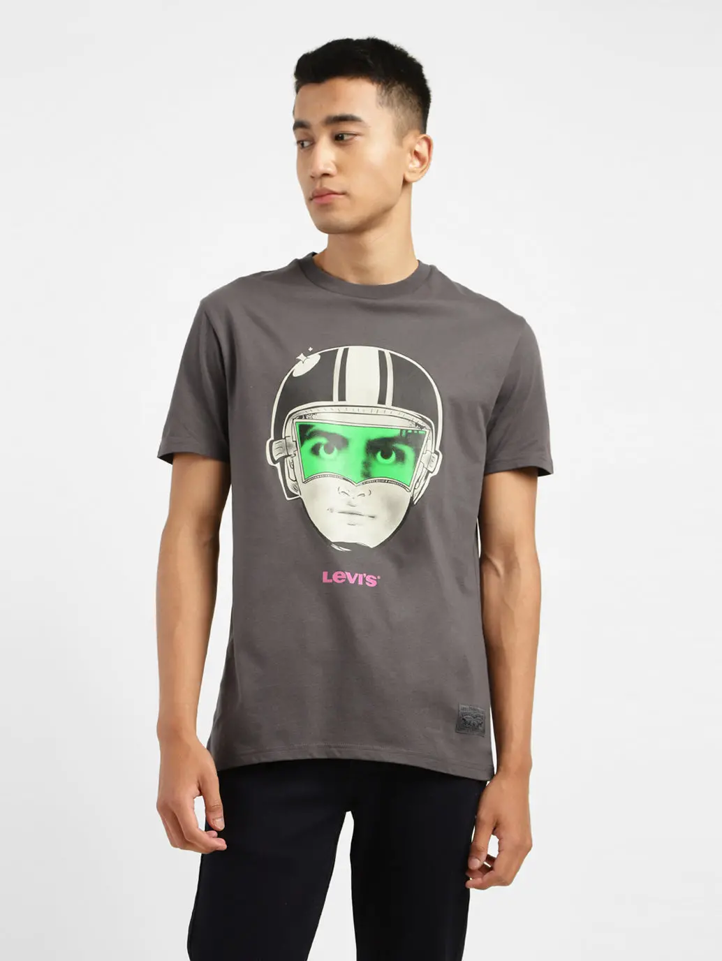 Men's Graphic Print Slim Fit T-Shirt 2