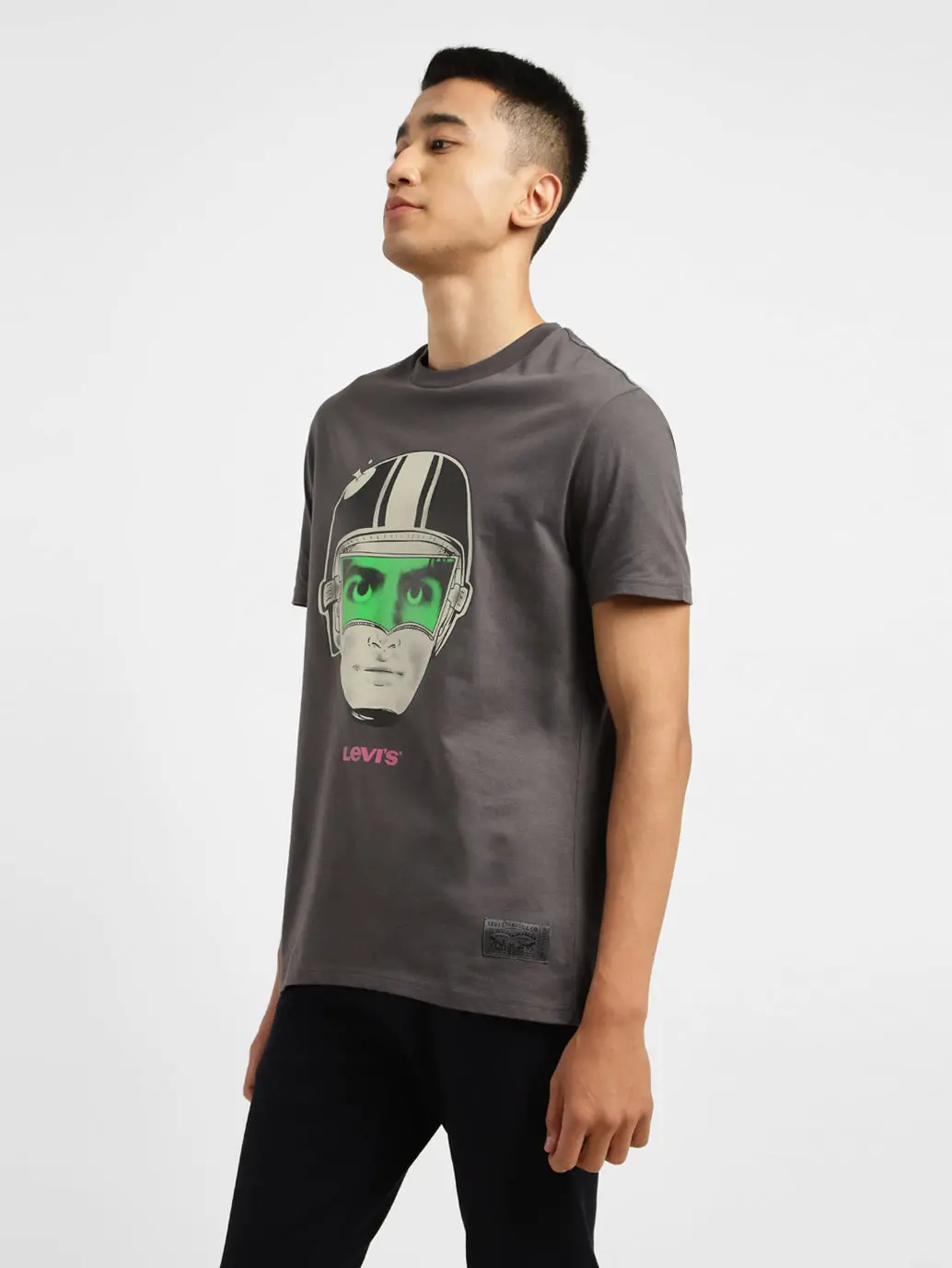 Men's Graphic Print Slim Fit T-Shirt 4