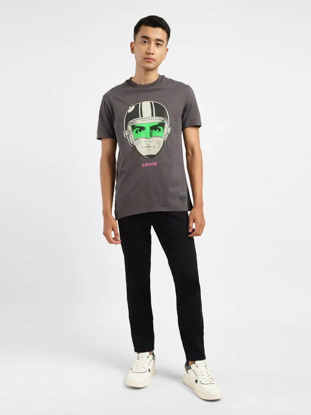 Men's Graphic Print Slim Fit T-Shirt 5