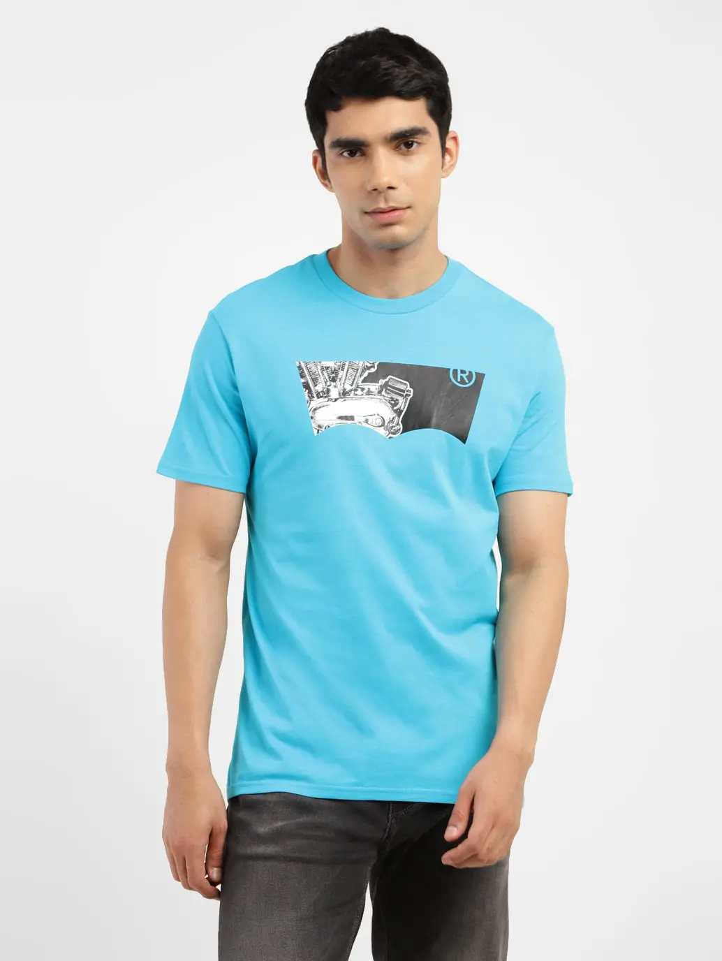 Men's Graphic Print Slim Fit T-Shirt 1