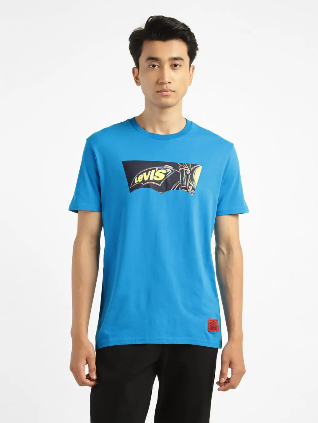Men's Graphic Print Crew Neck T-Shirt 1