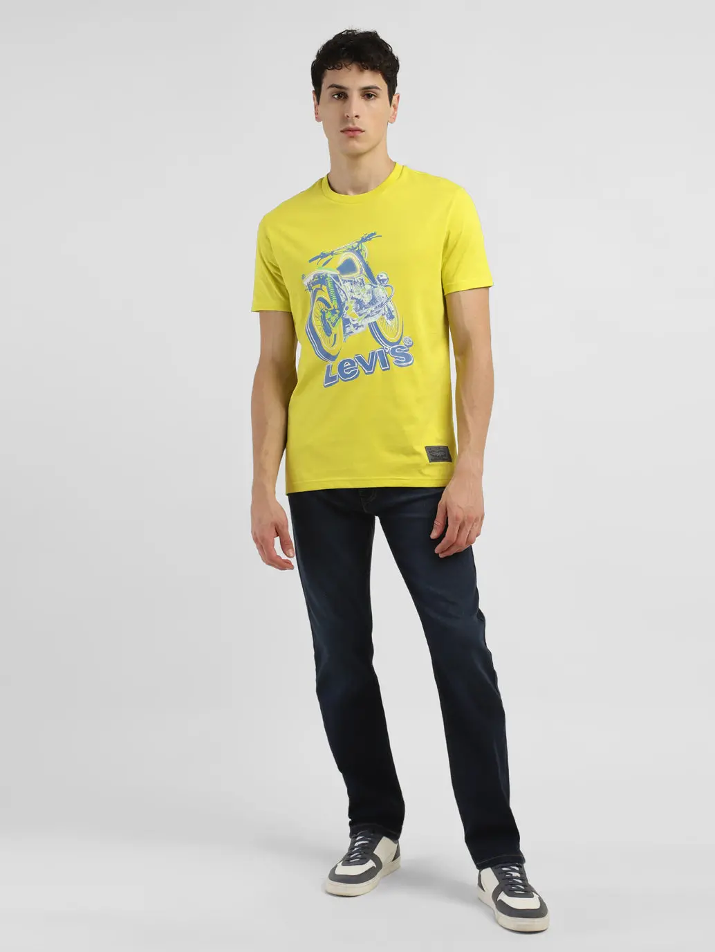Men's Graphic Print Slim Fit T-Shirt 1