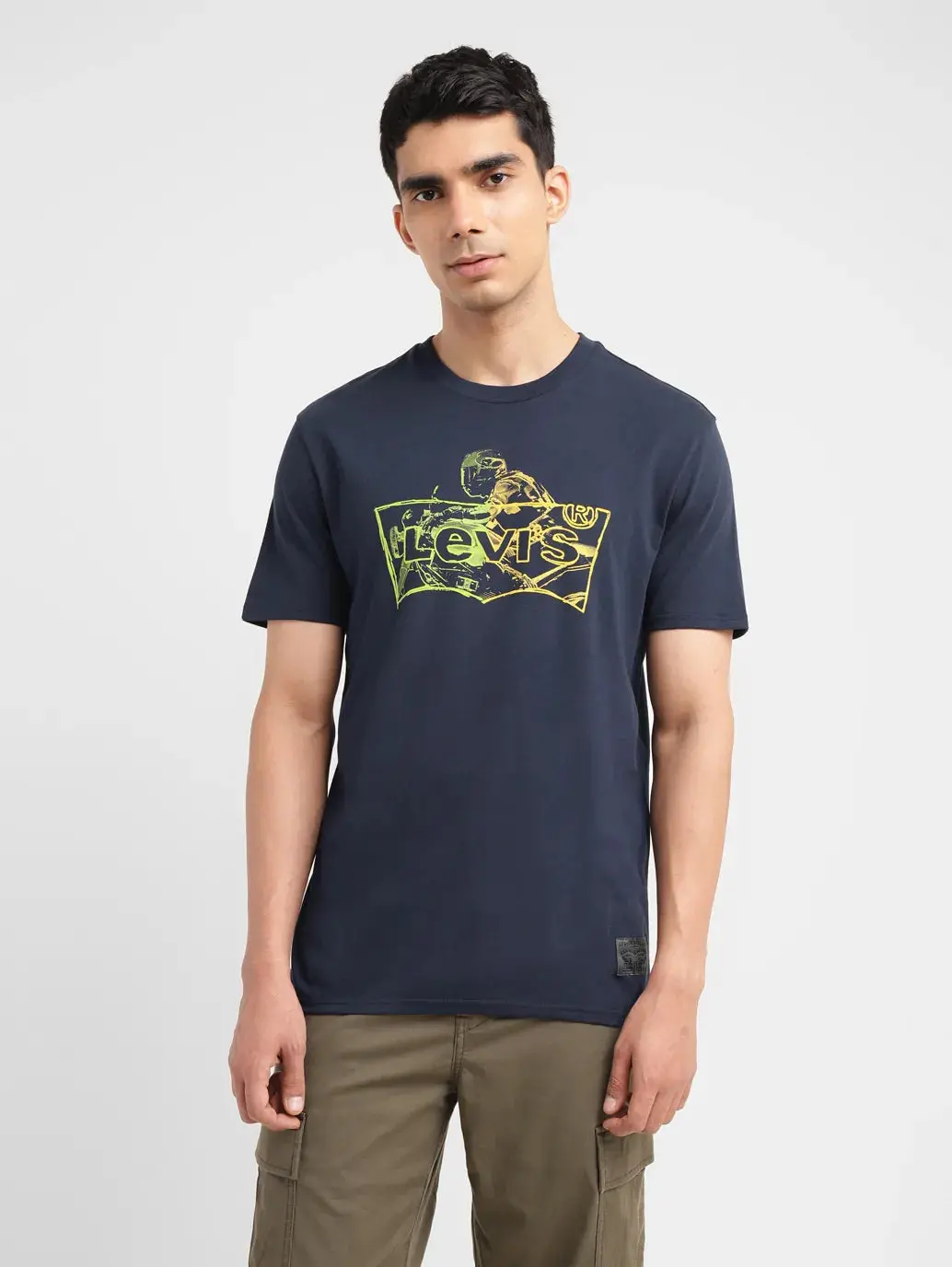 Men's Brand Logo Slim Fit T-Shirt 2