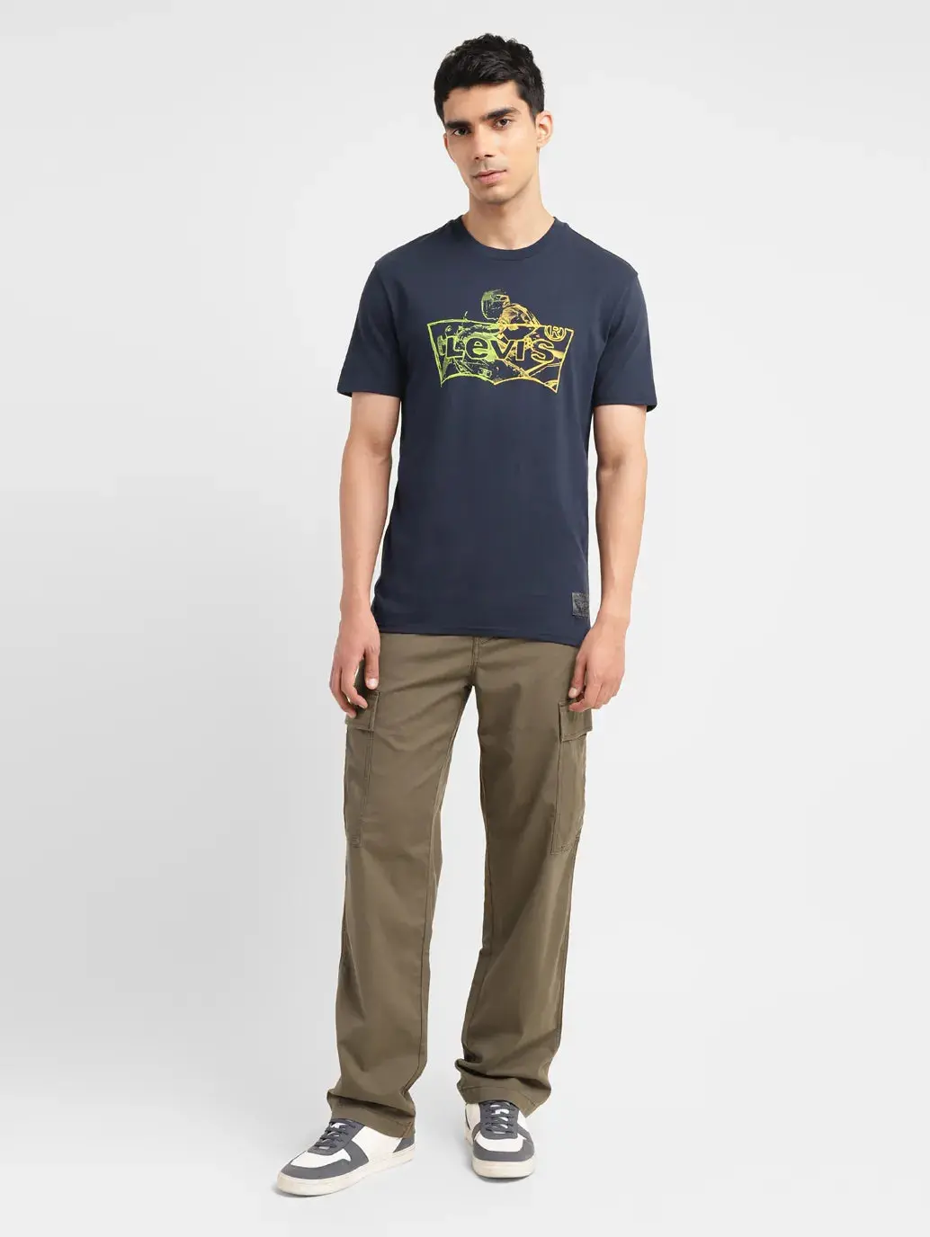Men's Brand Logo Slim Fit T-Shirt 6