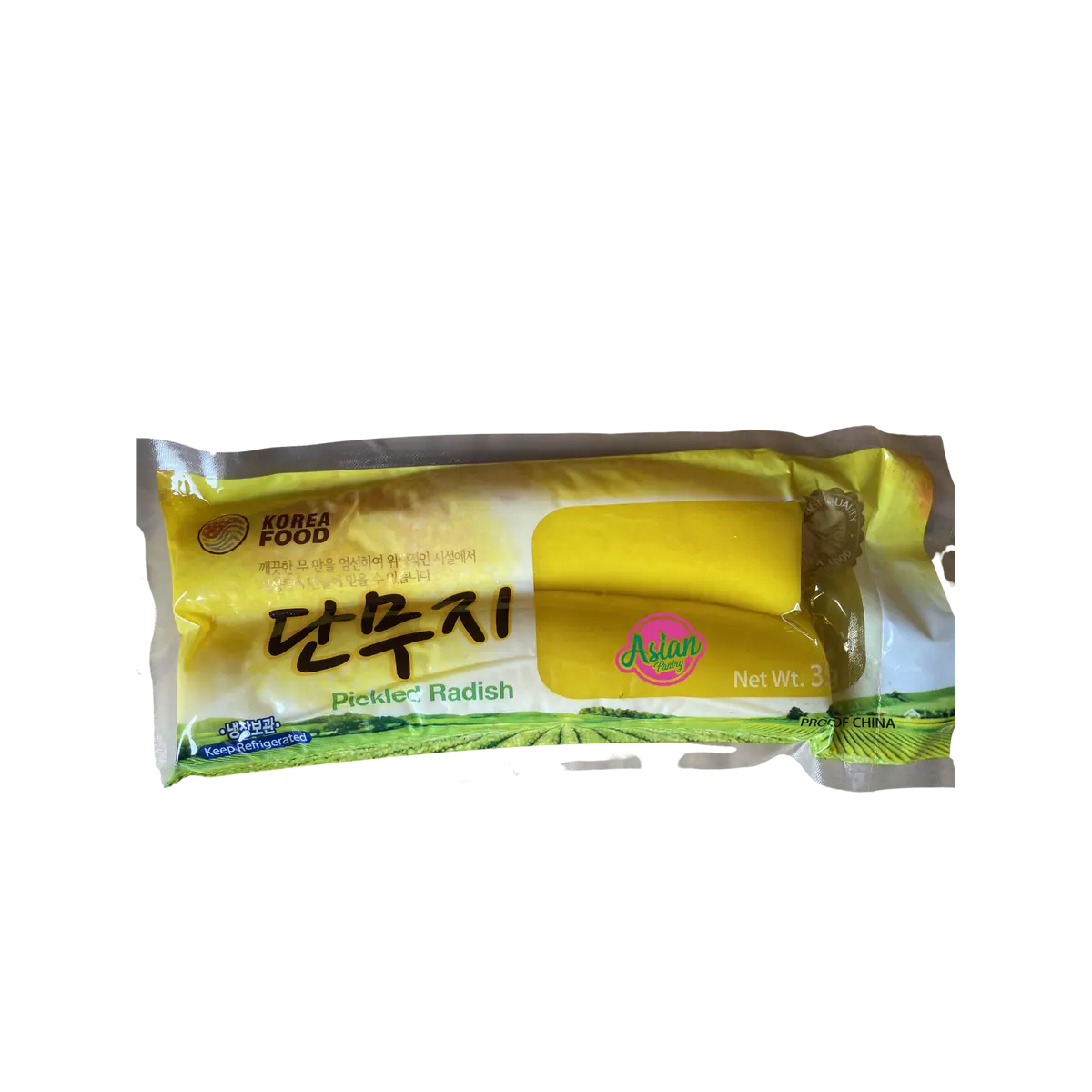 Korea Food Yellow Pickled Radish 350G 1