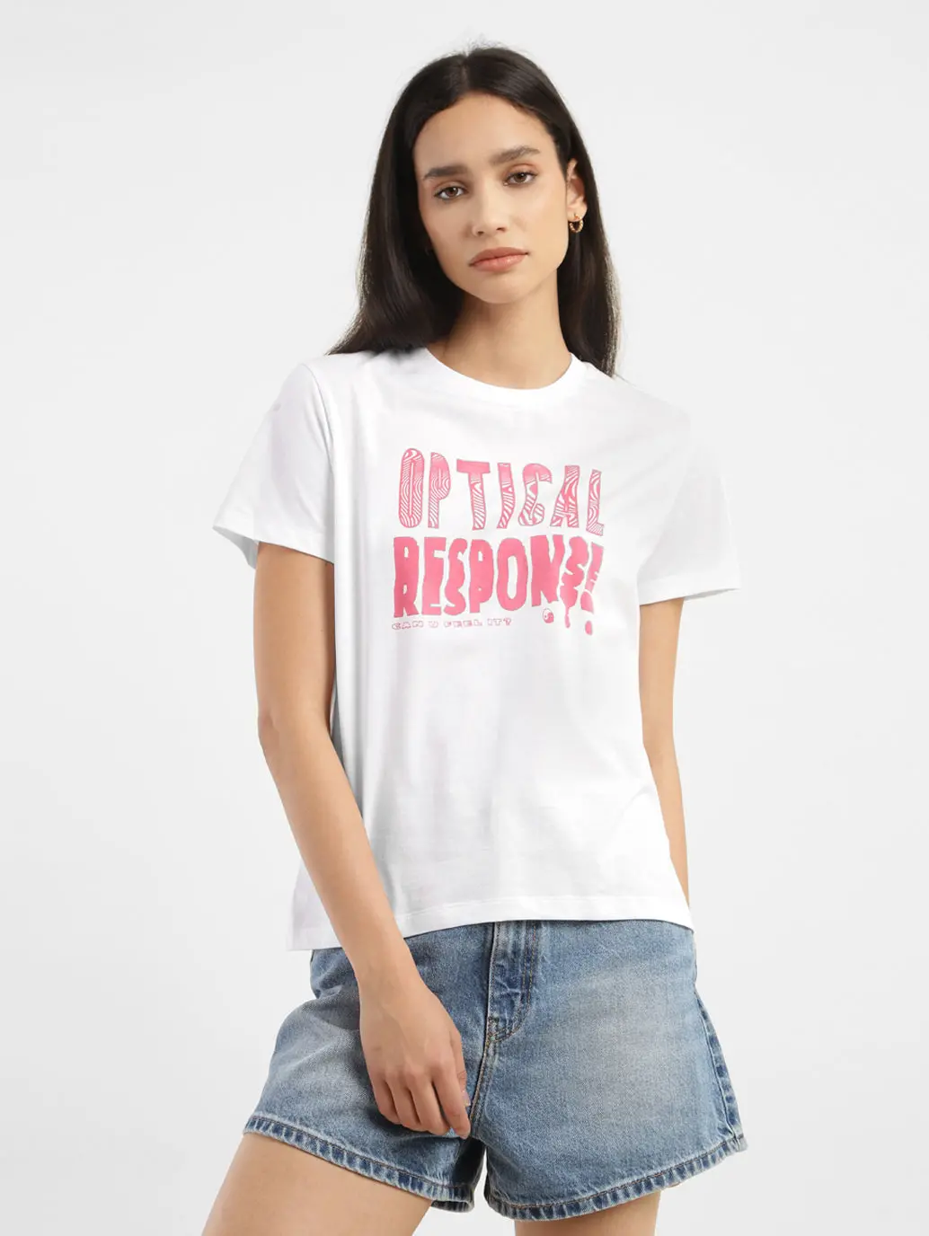 Women's Printed Crew Neck T-Shirt 1