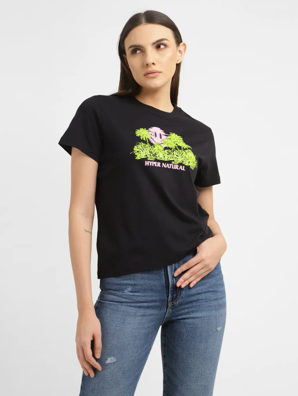 Women's Graphic Print Relaxed Fit T-Shirt 1