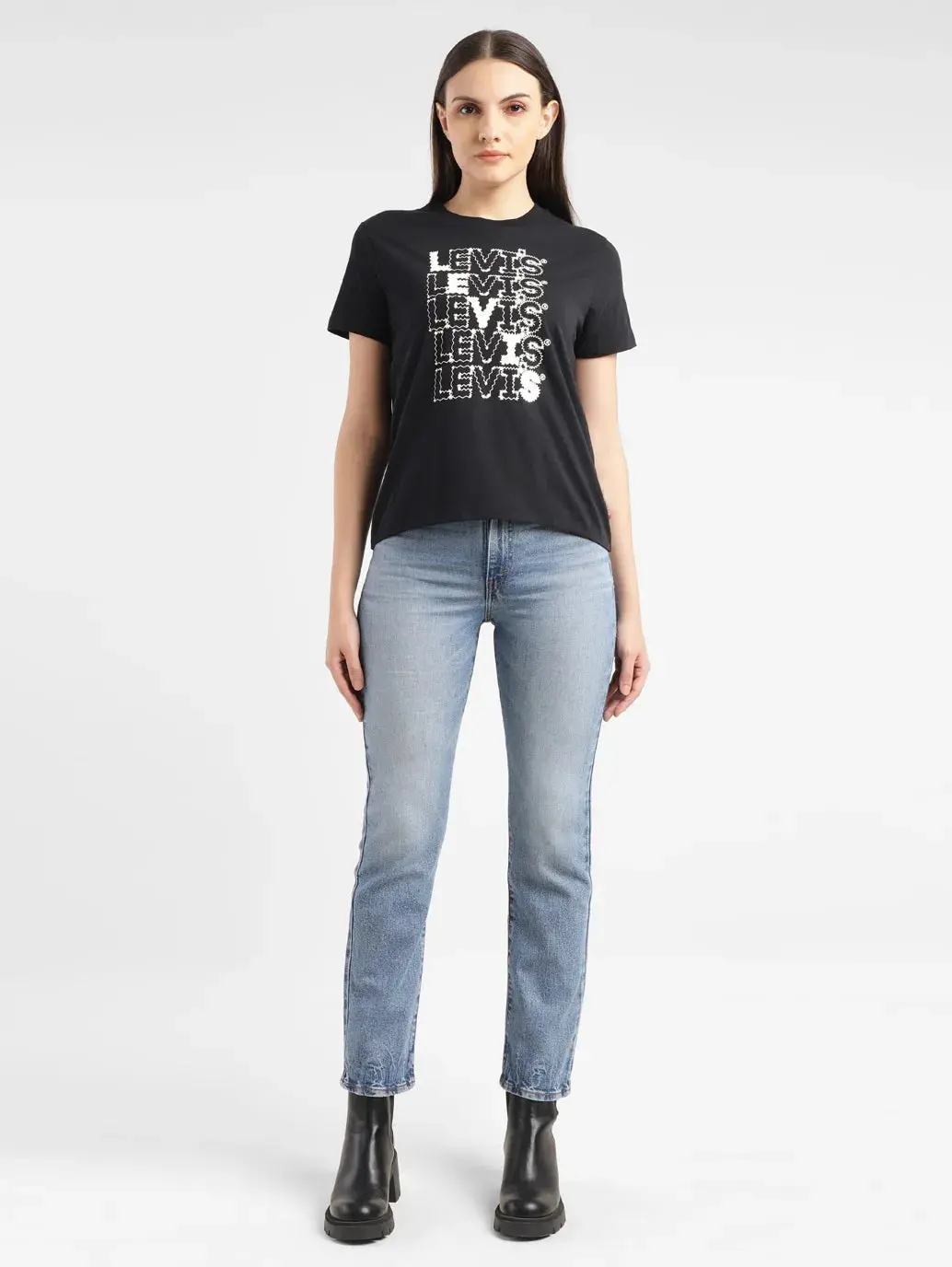 Women's Graphic Crew Neck T-Shirt 1