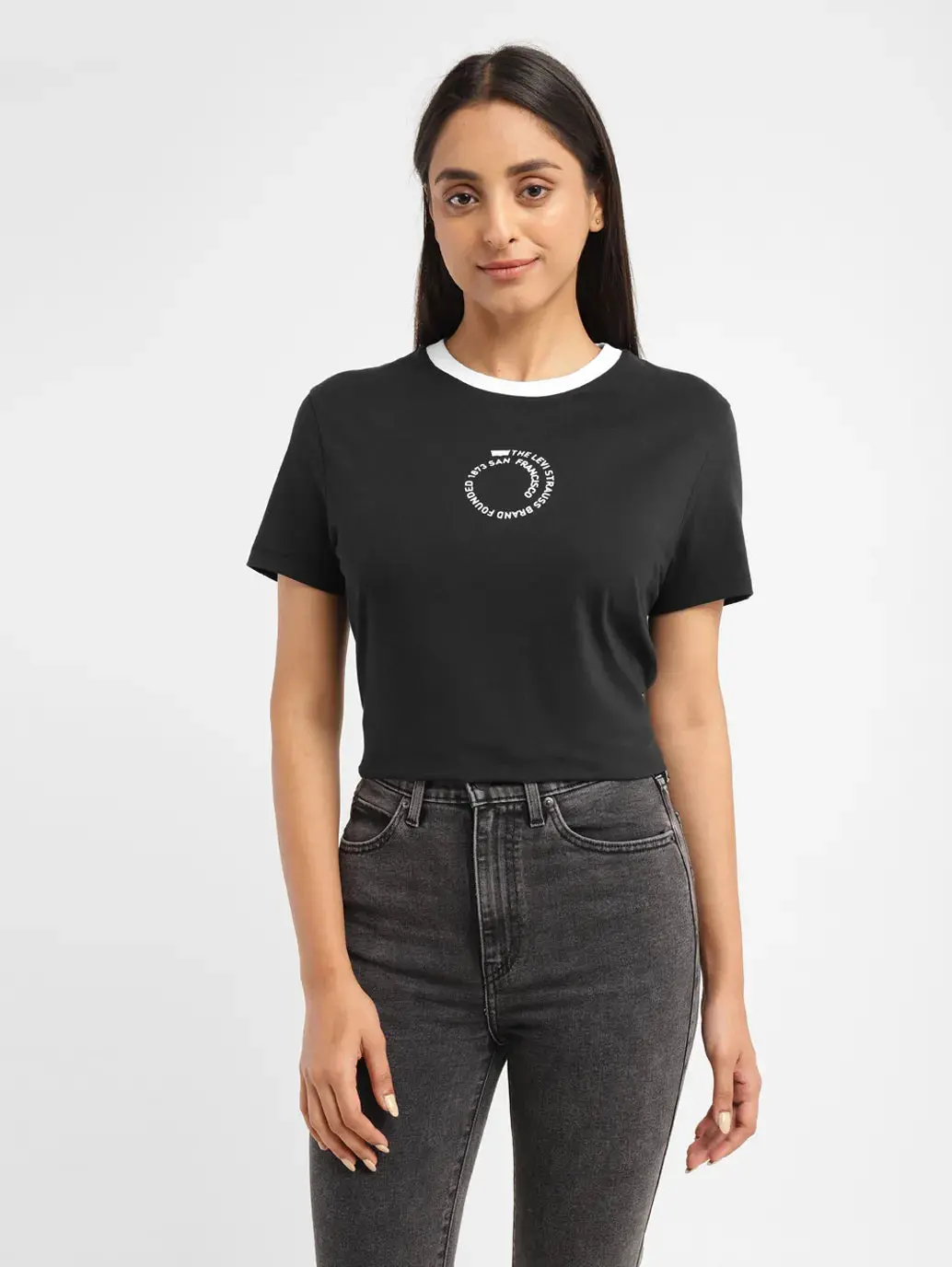 Women's Graphic Crew Neck T-Shirt 1