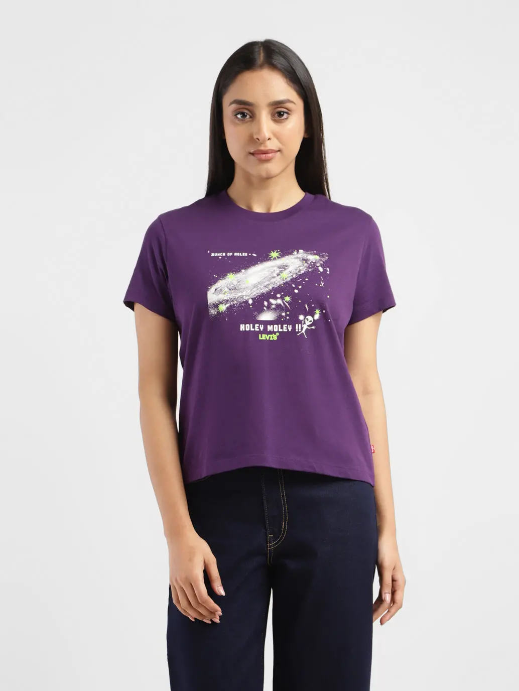 Women's Graphic Print Crew Neck T-Shirt 1