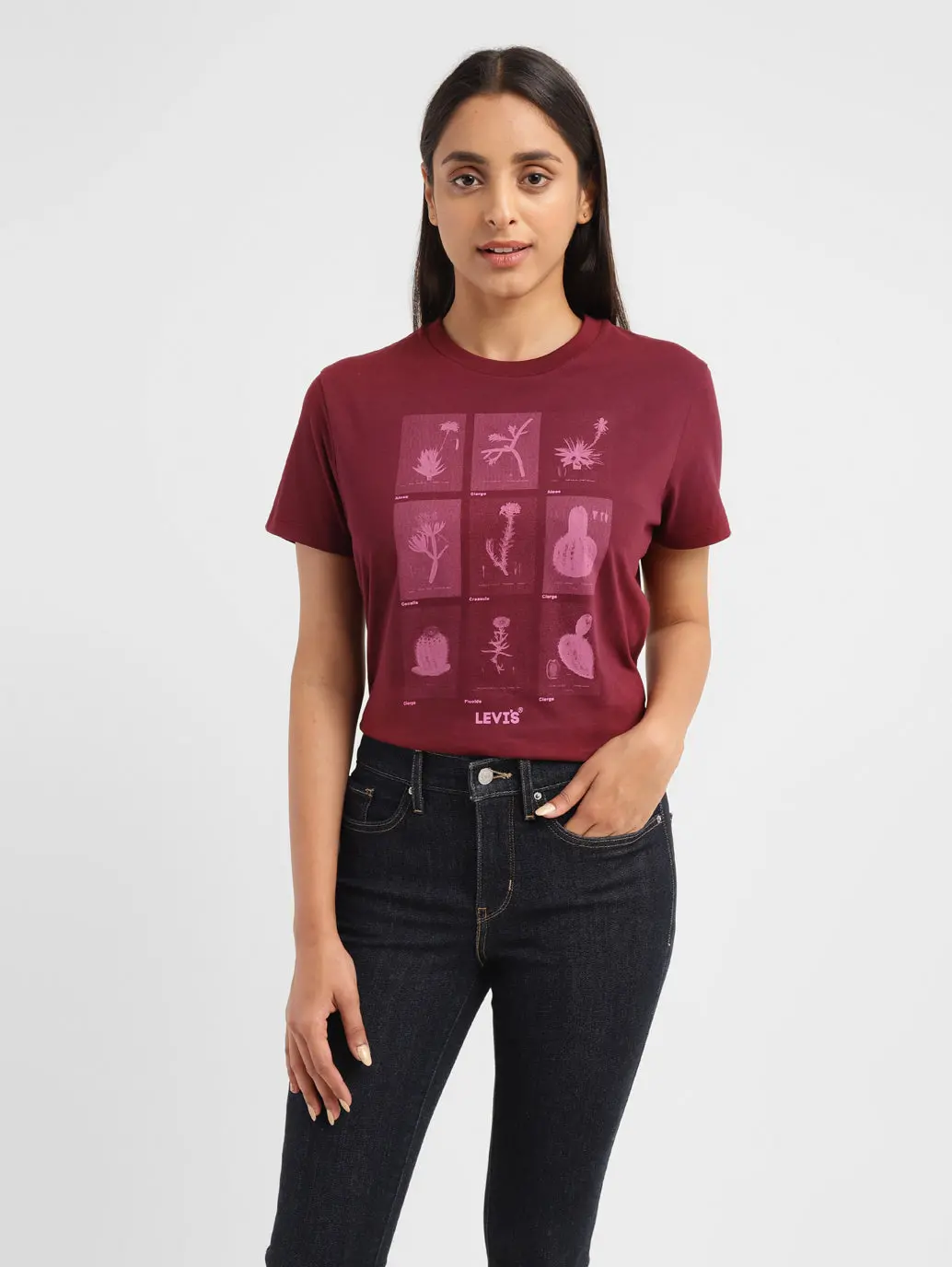 Women's Graphic Crew Neck T-Shirt 1