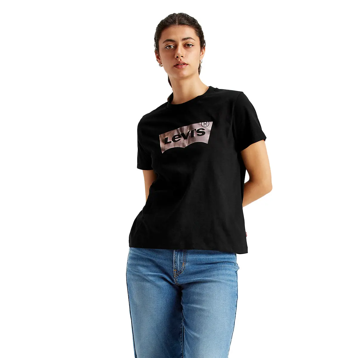 Women's Brand Logo Regular Fit T-Shirt 1