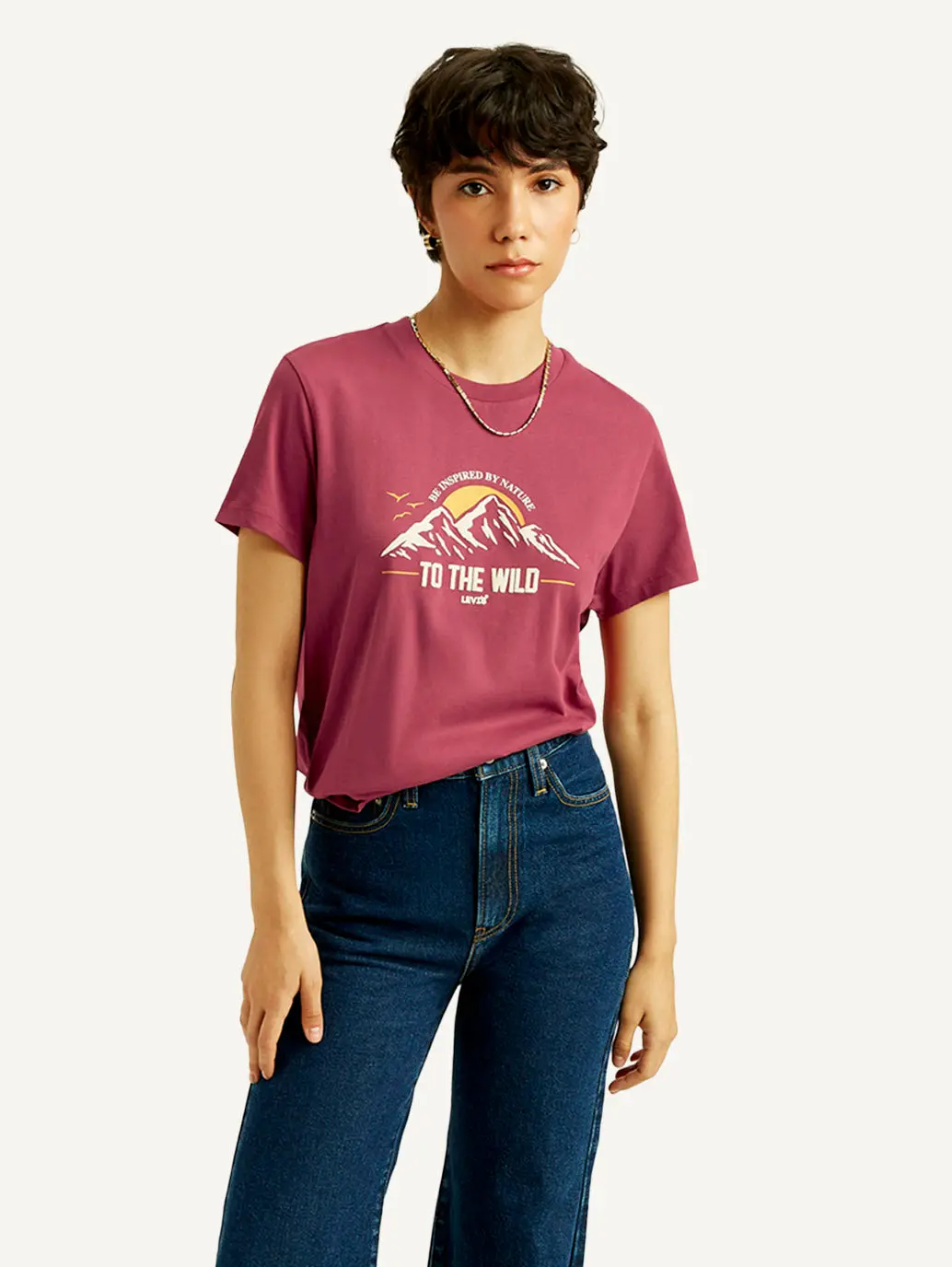 Women's Graphic Print Relaxed Fit T-Shirt 1