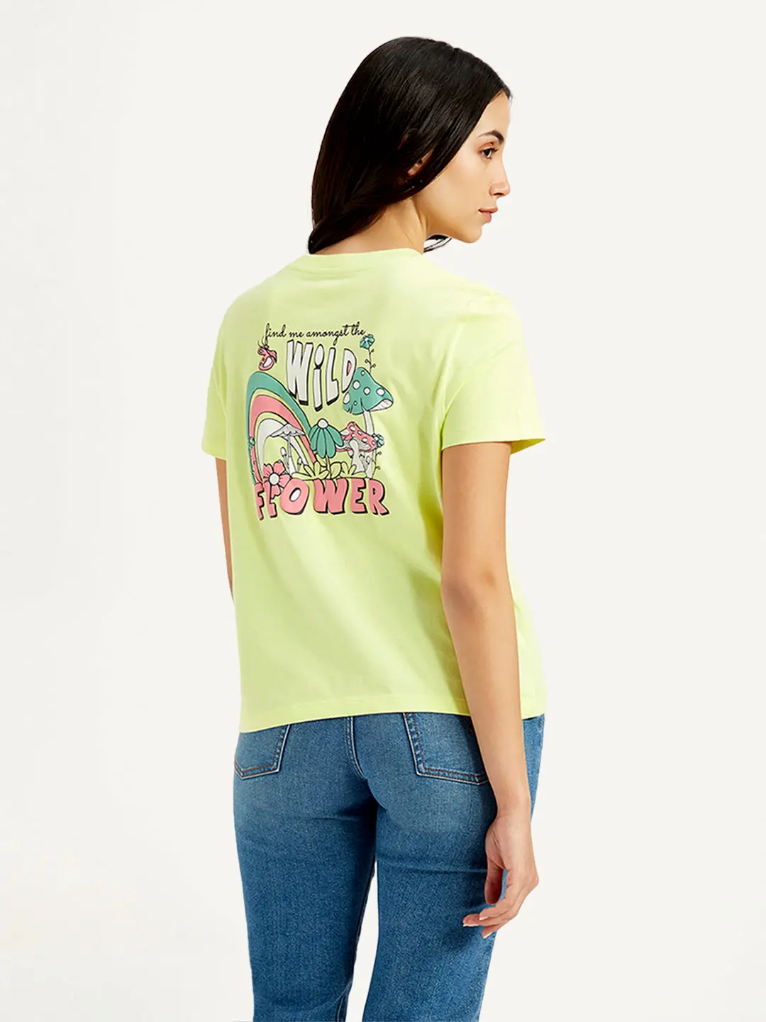 Women's Graphic Print Crew Neck T-Shirt 1