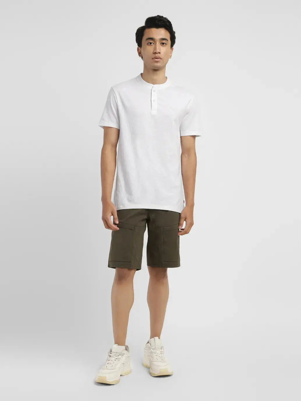 Men's Textured Slim Fit T-Shirt 1