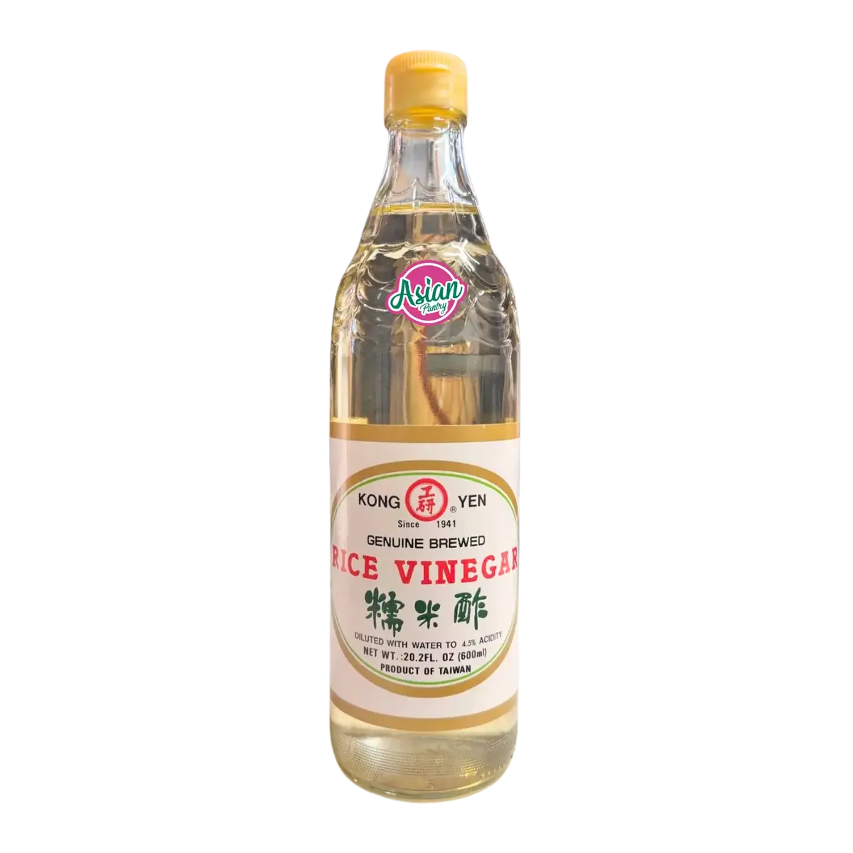 Kong Yen Glutinous Rice Vinegar 600Ml 1