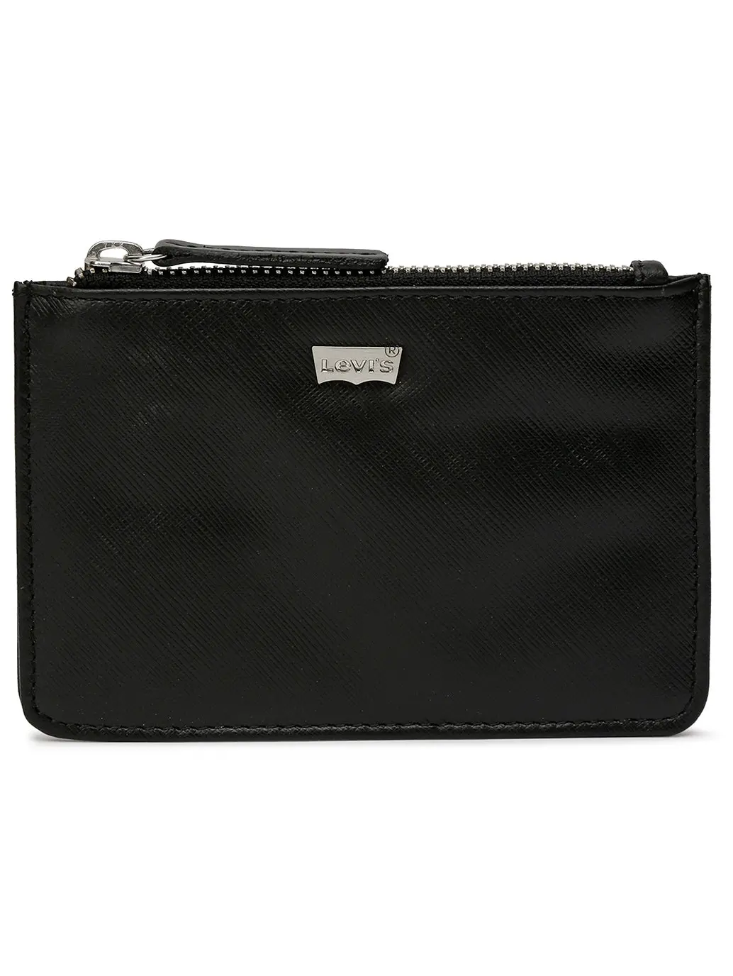 Men's Black Solid Wallet 1