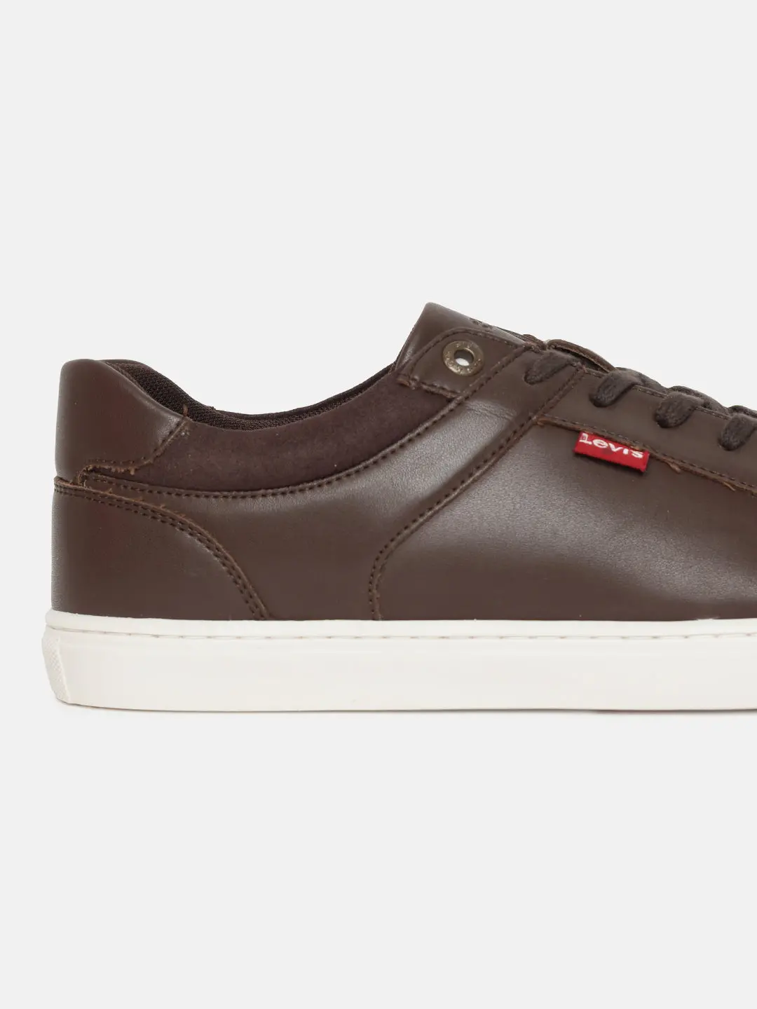 Men's Brown Solid Shoes 2