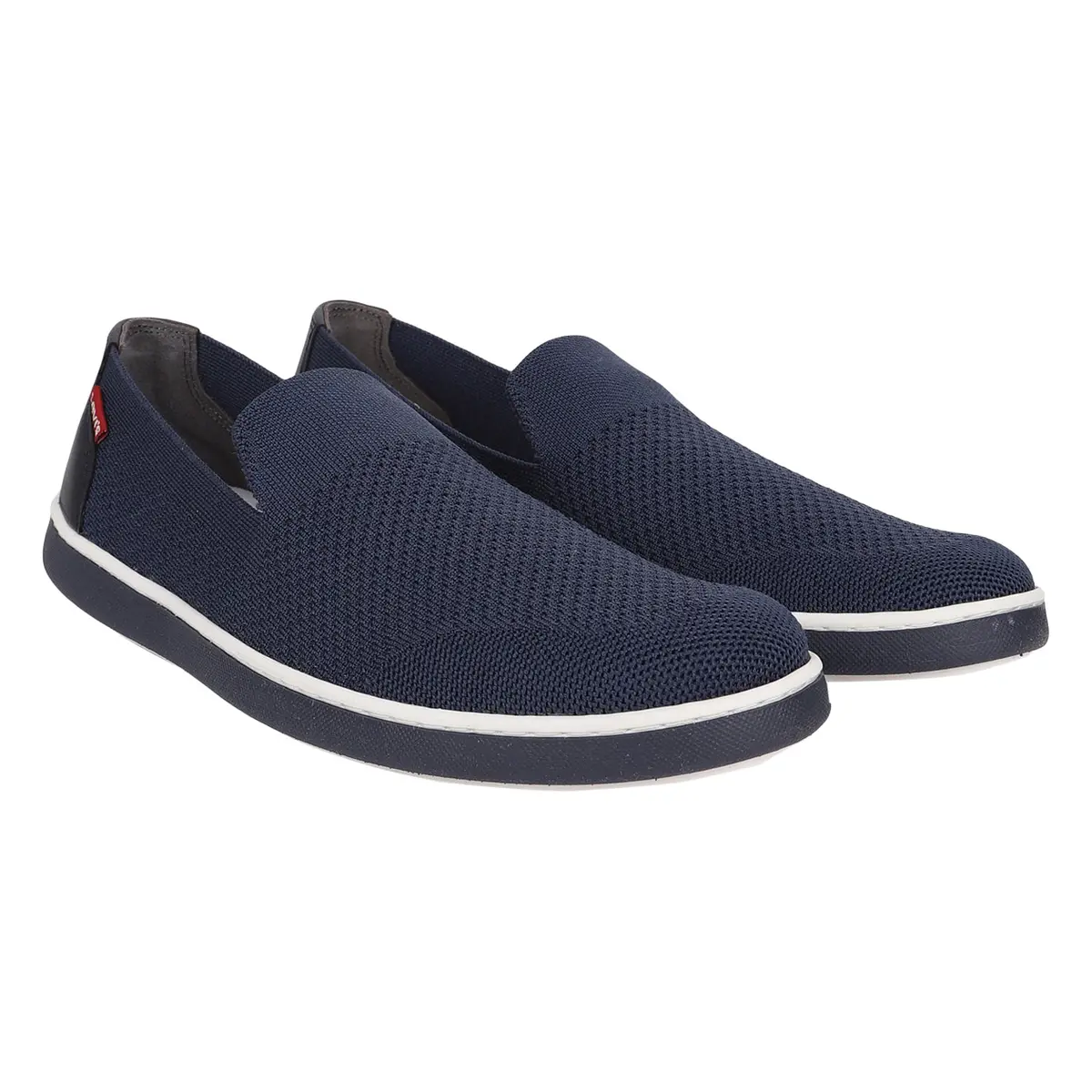 Men's Blue Solid Slip-On Sneaker 2